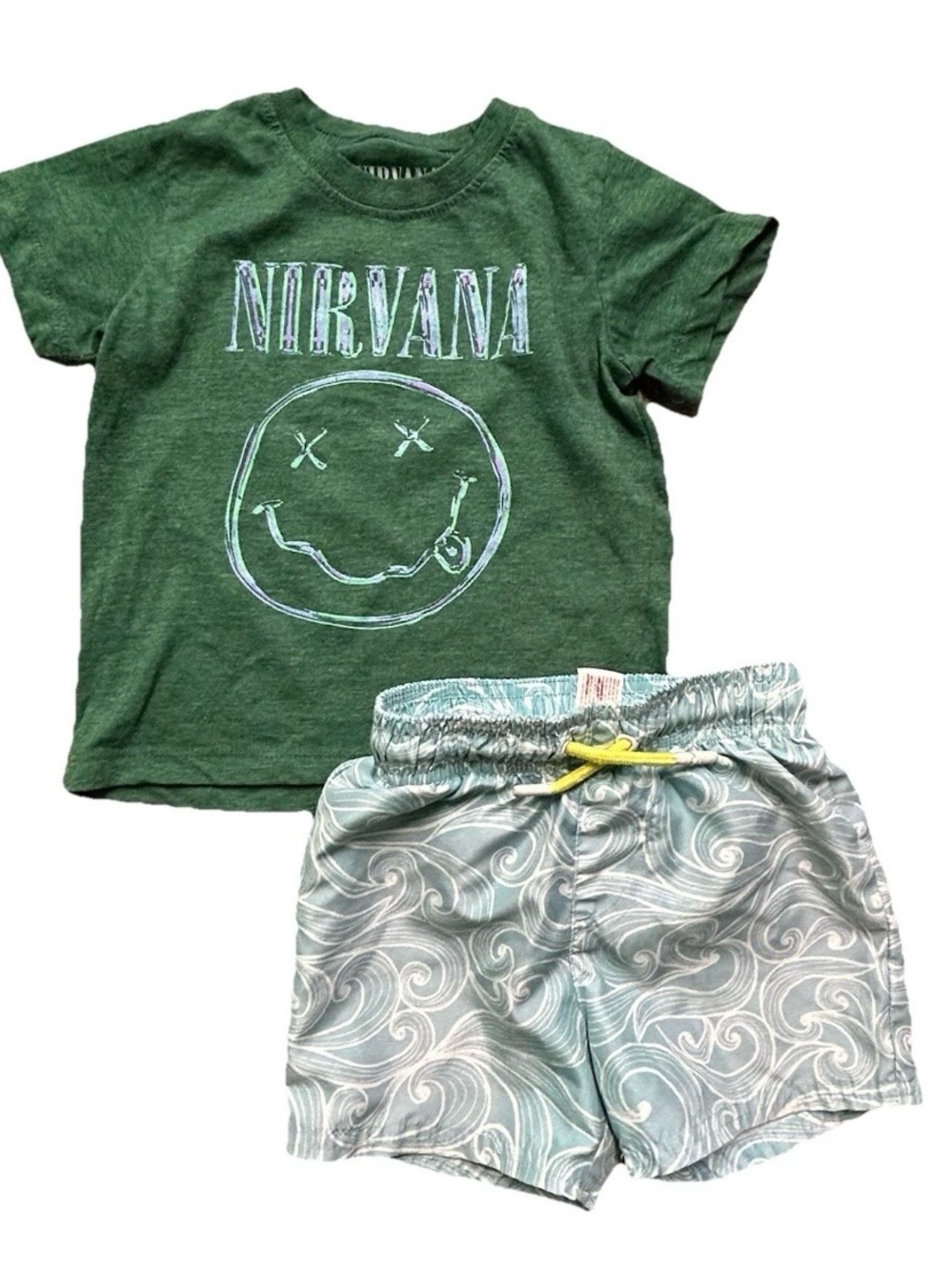 Toddler Boy Summer Clothing Vineyard Vines Nike Swim Trunks Shorts Size 2T - Picture 5 of 6